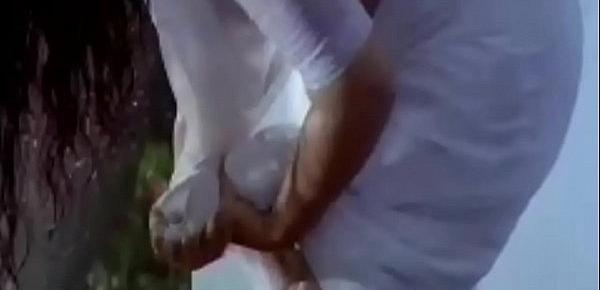  Couple Hot Romance in a rain Lifting Upskirt Oops